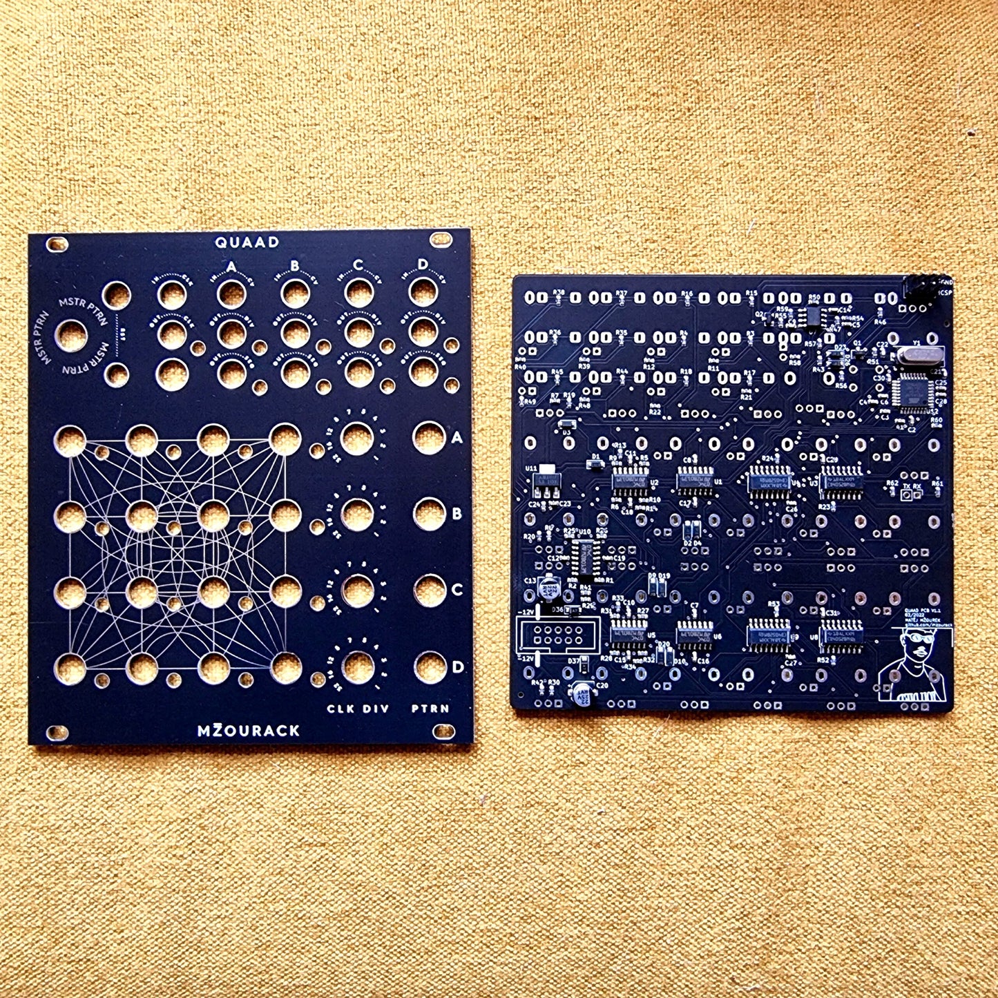 QUAAD / quad 4 step sequencer