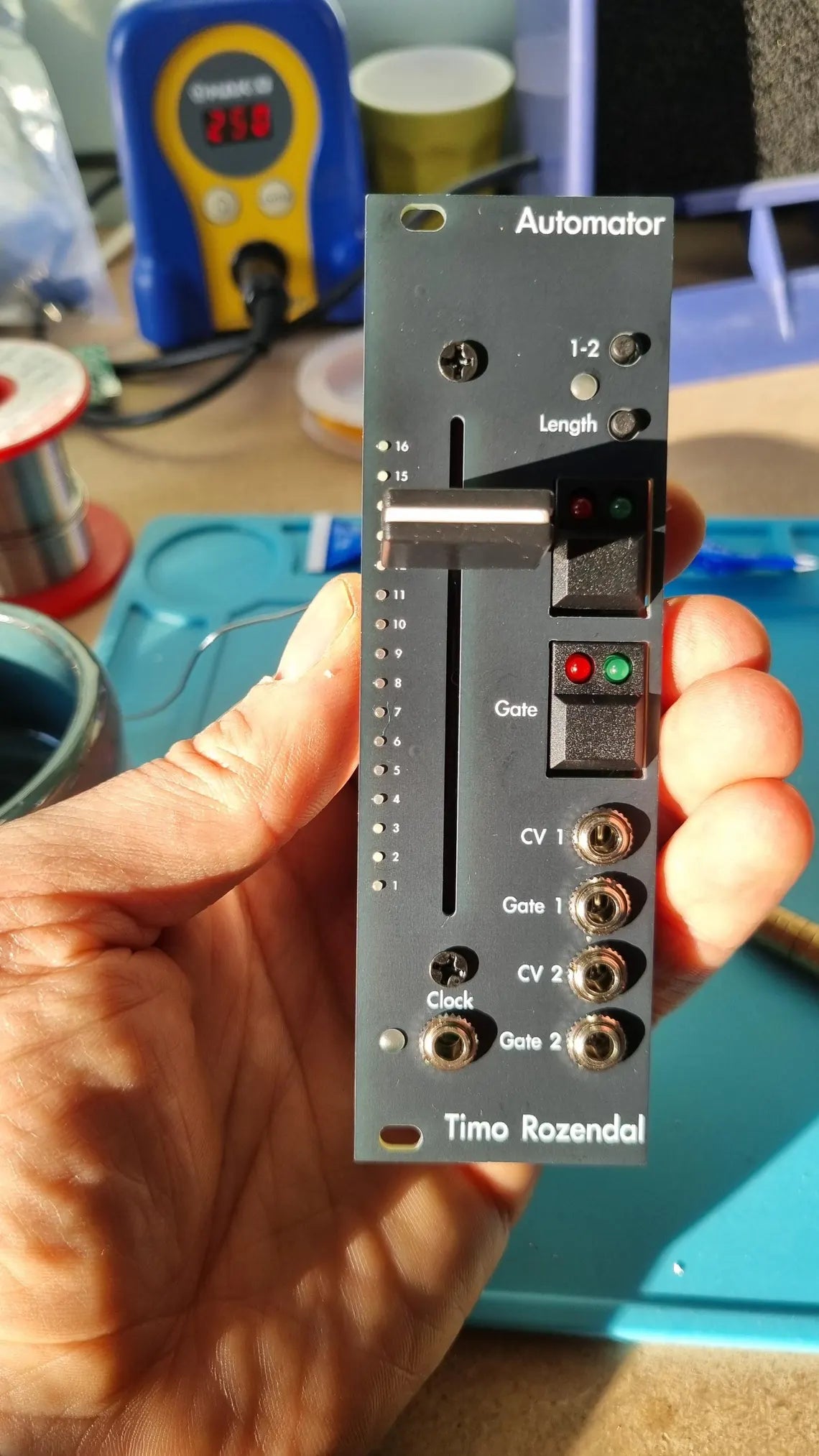 Automator (dual channel ergonomic CV recorder)
