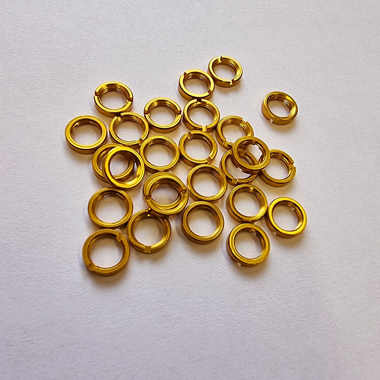 PUSHERPOTNUTS - ROUND potentiometer nuts - pack of 25