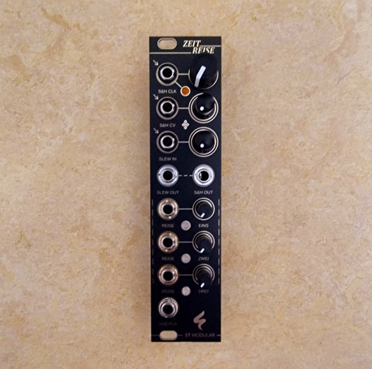 ZEITREISE / sample & hold, slew limiter and meandering cv generator / 6 HP