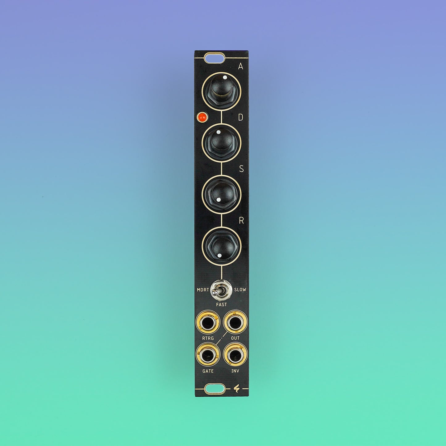ADSR / envelope generator offdering three distinct lentgh modes / 4 HP