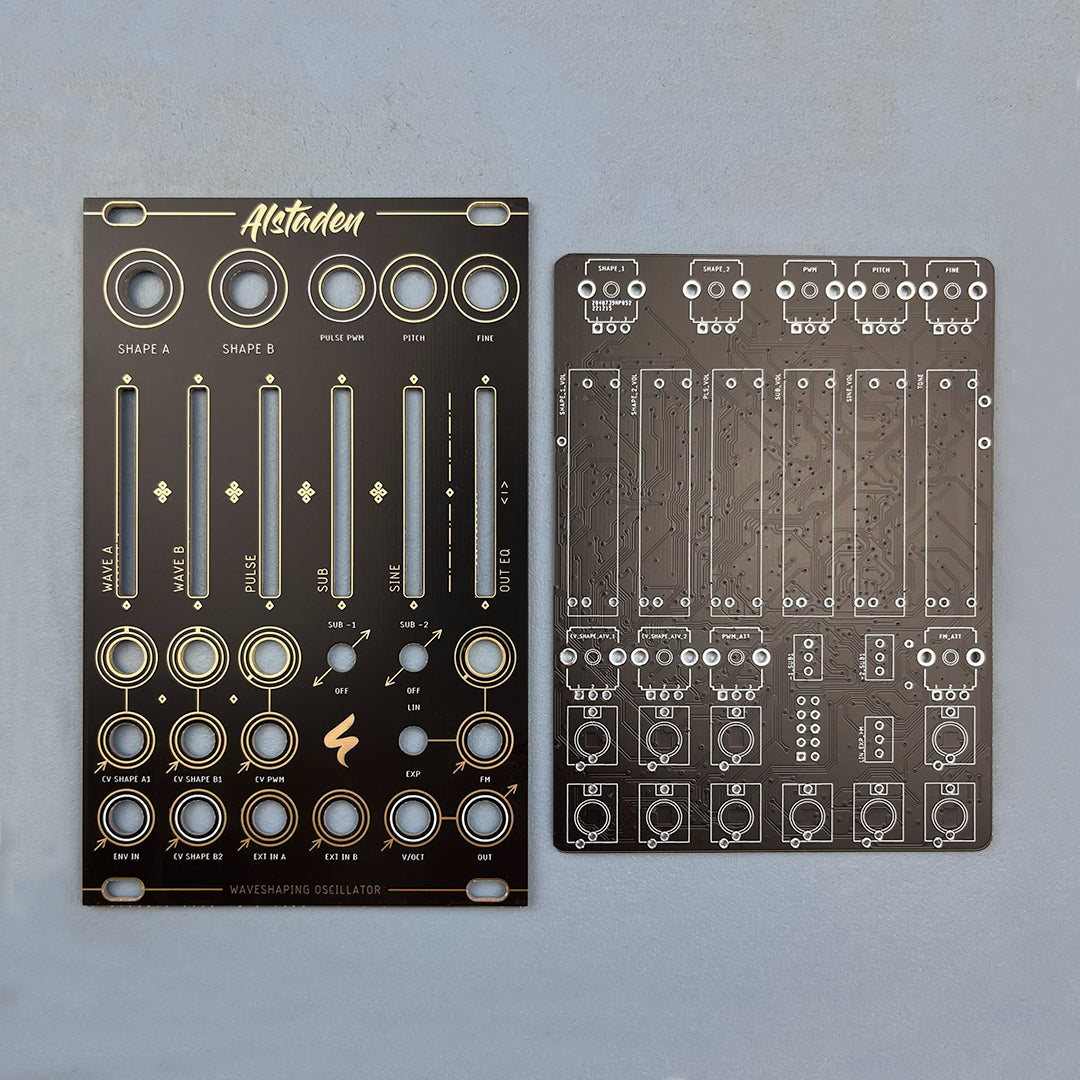 ALSTADEN / analog waveshaping oscillator / 16 HP