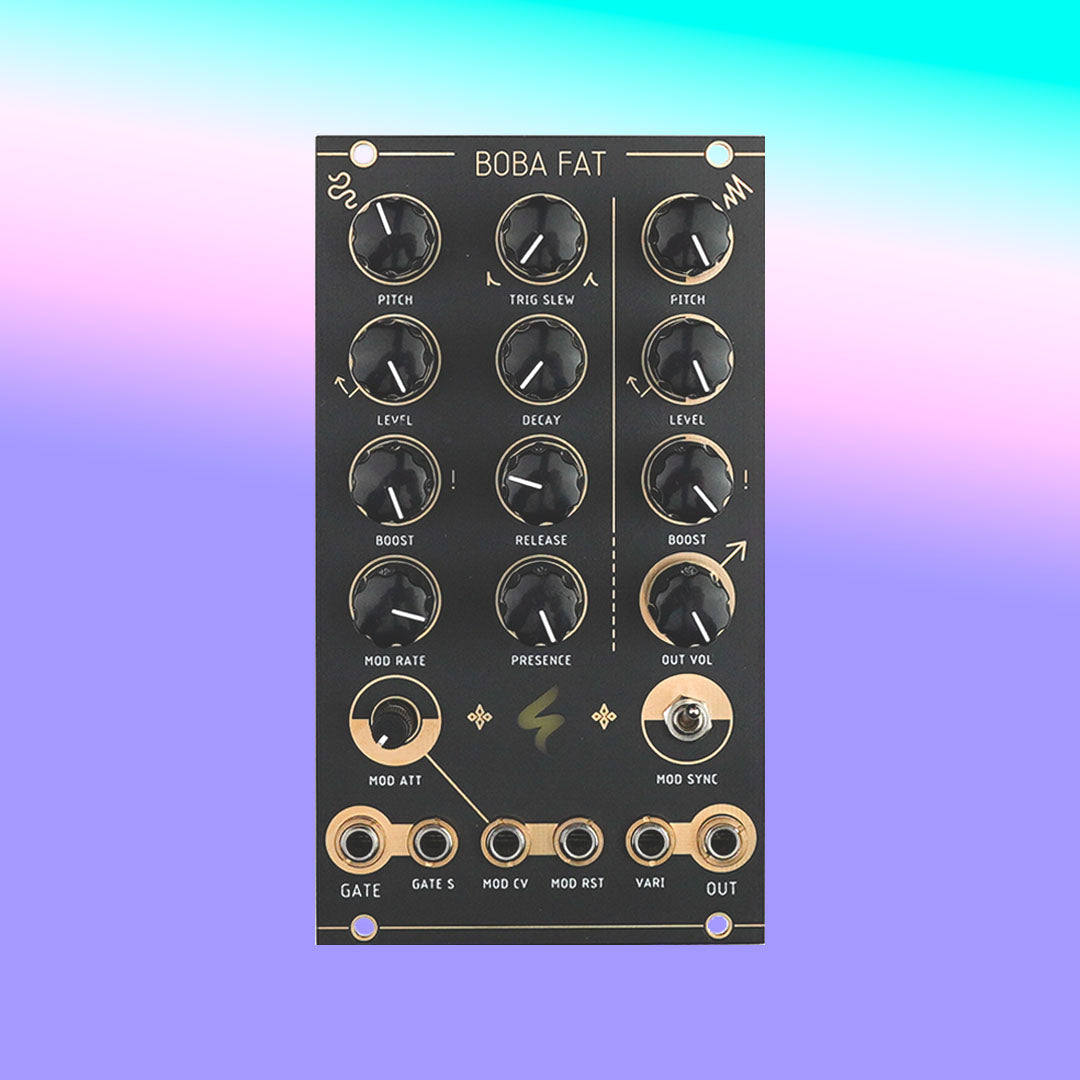 BOBA FAT / dual analog drum generator / 14 HP