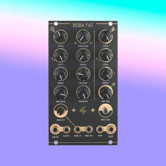 BOBA FAT / dual analog drum generator / 14 HP