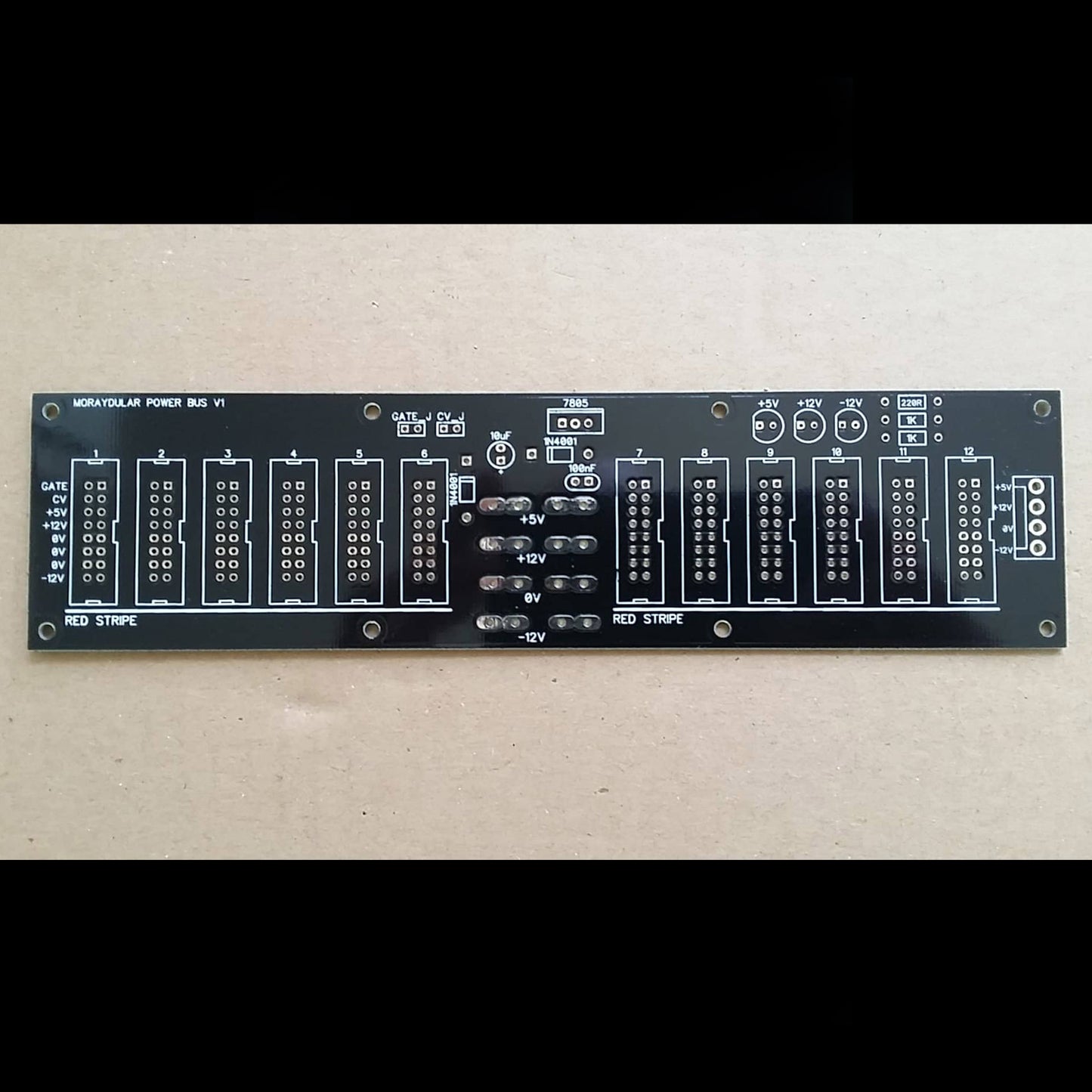 MORAYDULAR EURORACK BUSBOARD PCB