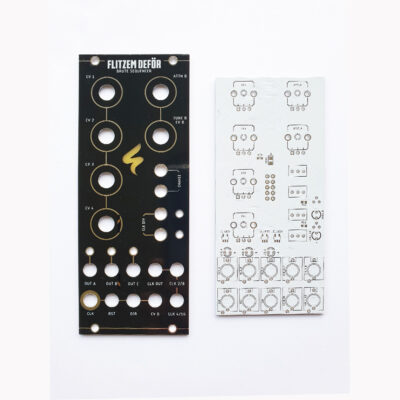 FLITZEM DEFOR / brute sequencer and clock divider / 10 HP