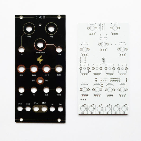 GIVE v2 / classic analog vco with sub-octaves and waveform mixer / 14 HP