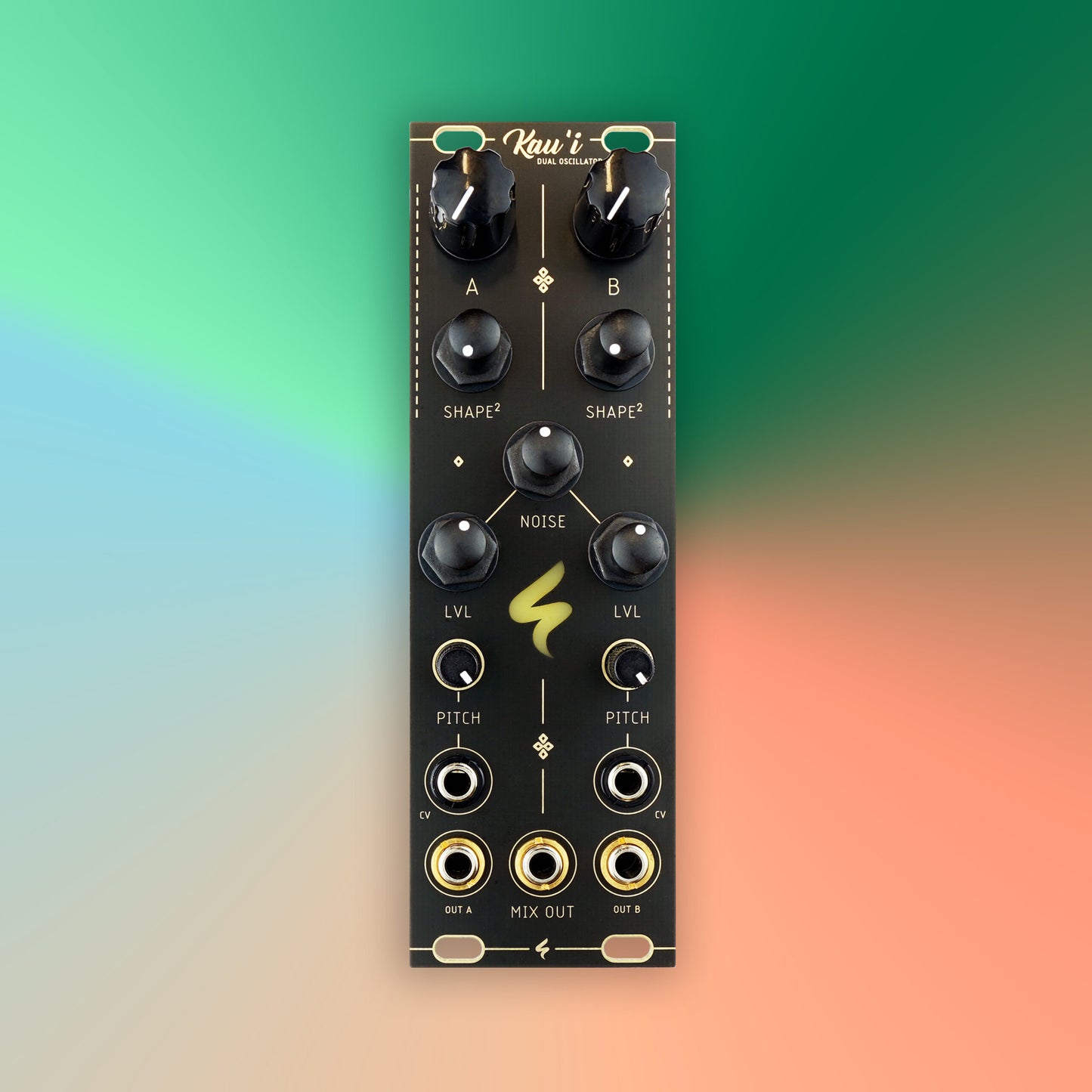 KAUI / dual techno oscillator / 8 HP