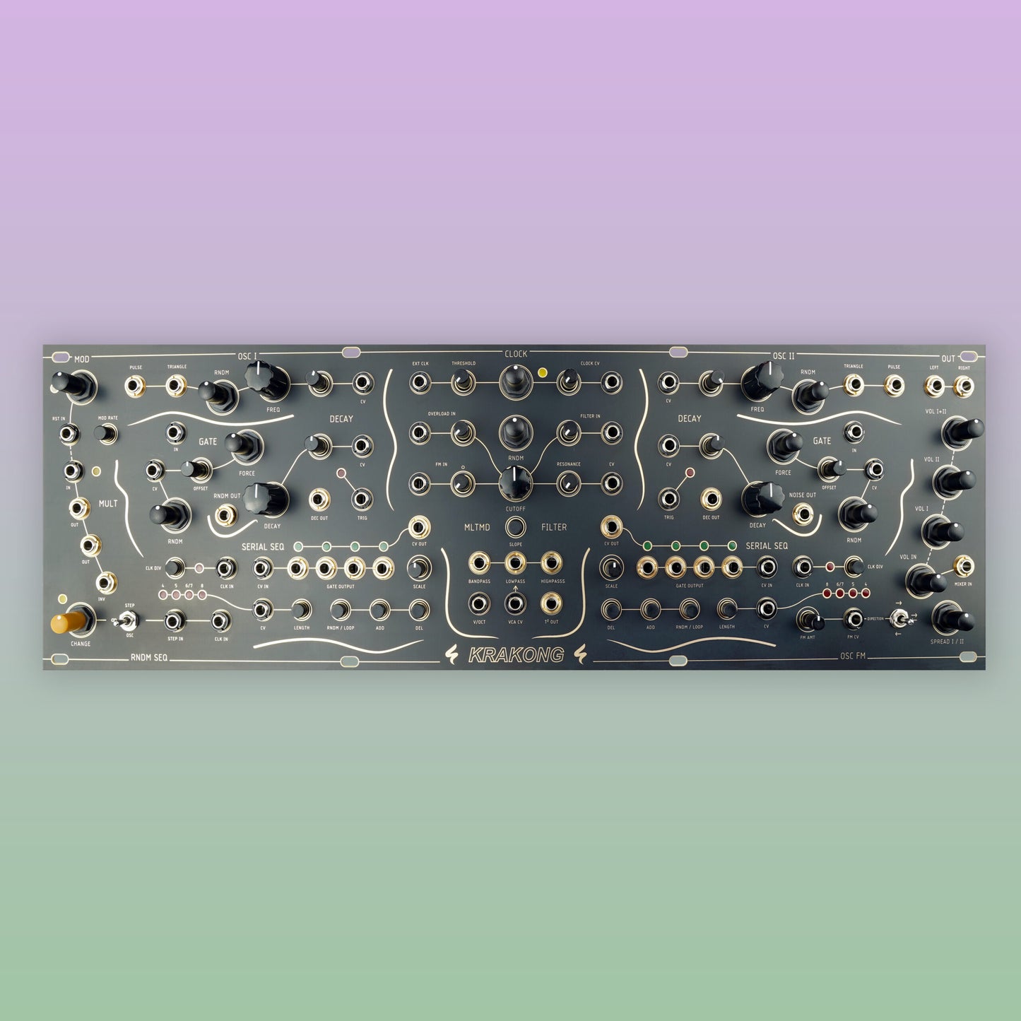 KRAKONG / duophonic semi-modular voyager