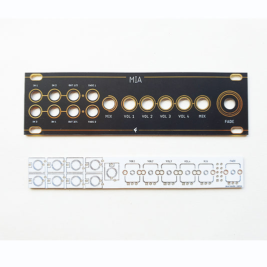 MIA  / 2x2 mixer with fader / 1U Intellijel / 28hp