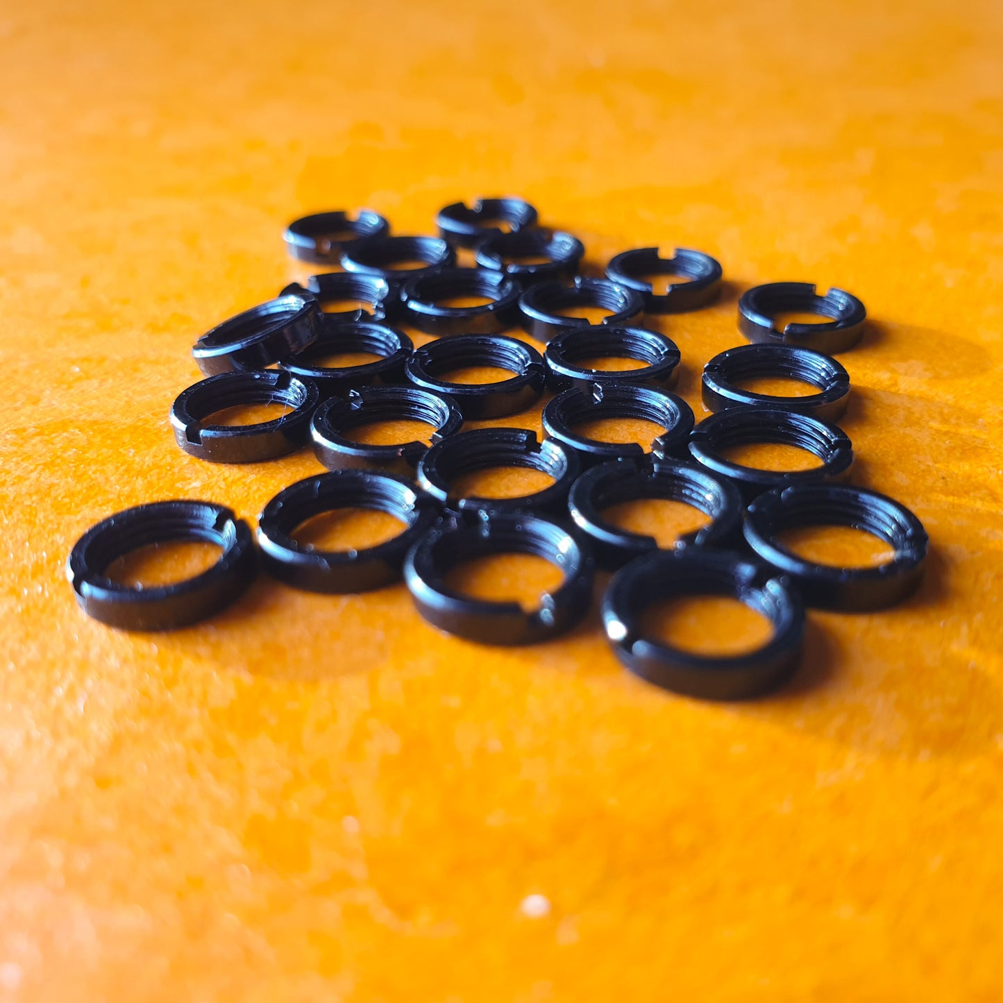 PUSHERPOTNUTS - ROUND potentiometer nuts - pack of 25