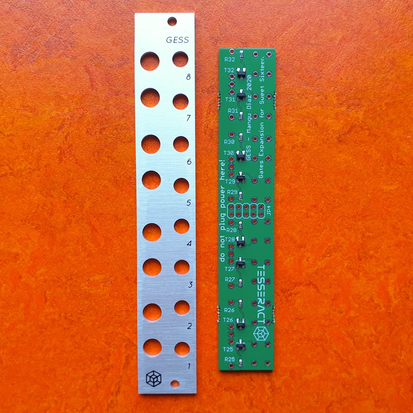 TESSERACT - GESS - smd pre-populated pcba & panel set