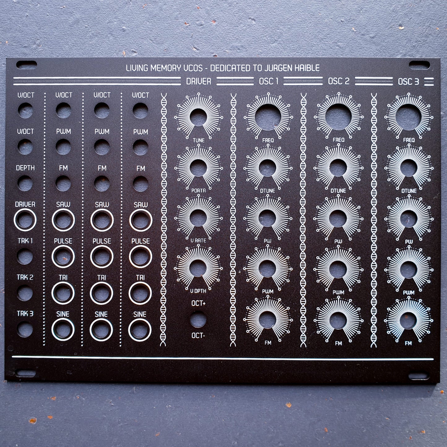 Haible Living VCO black anodized panel only