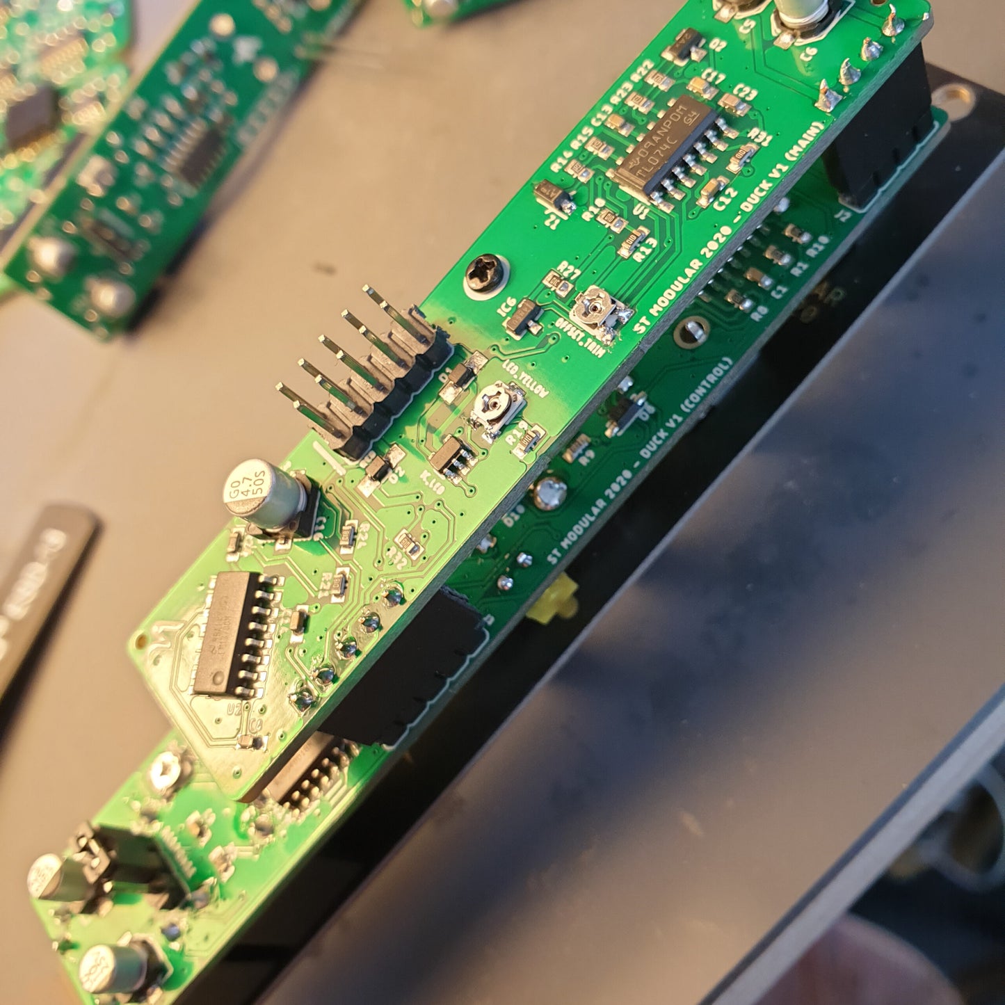 DUCK / ducking module / 4 HP