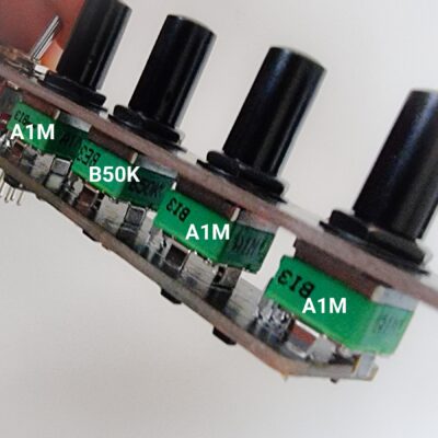 ADSR / envelope generator offdering three distinct lentgh modes / 4 HP