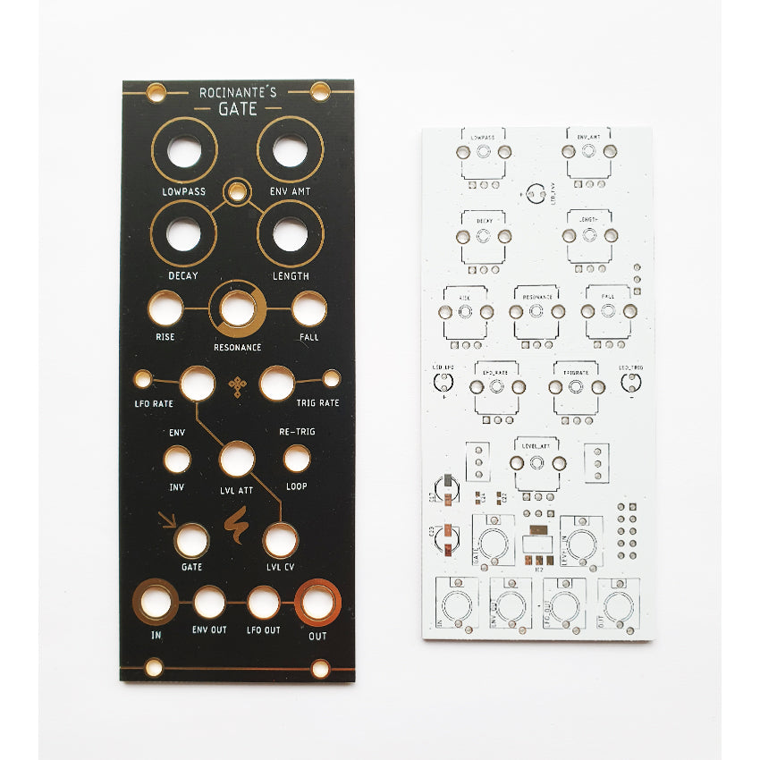 ROCINANTE'S GATE / simulated low-pass gate with lfo and envelope generator / 10 HP