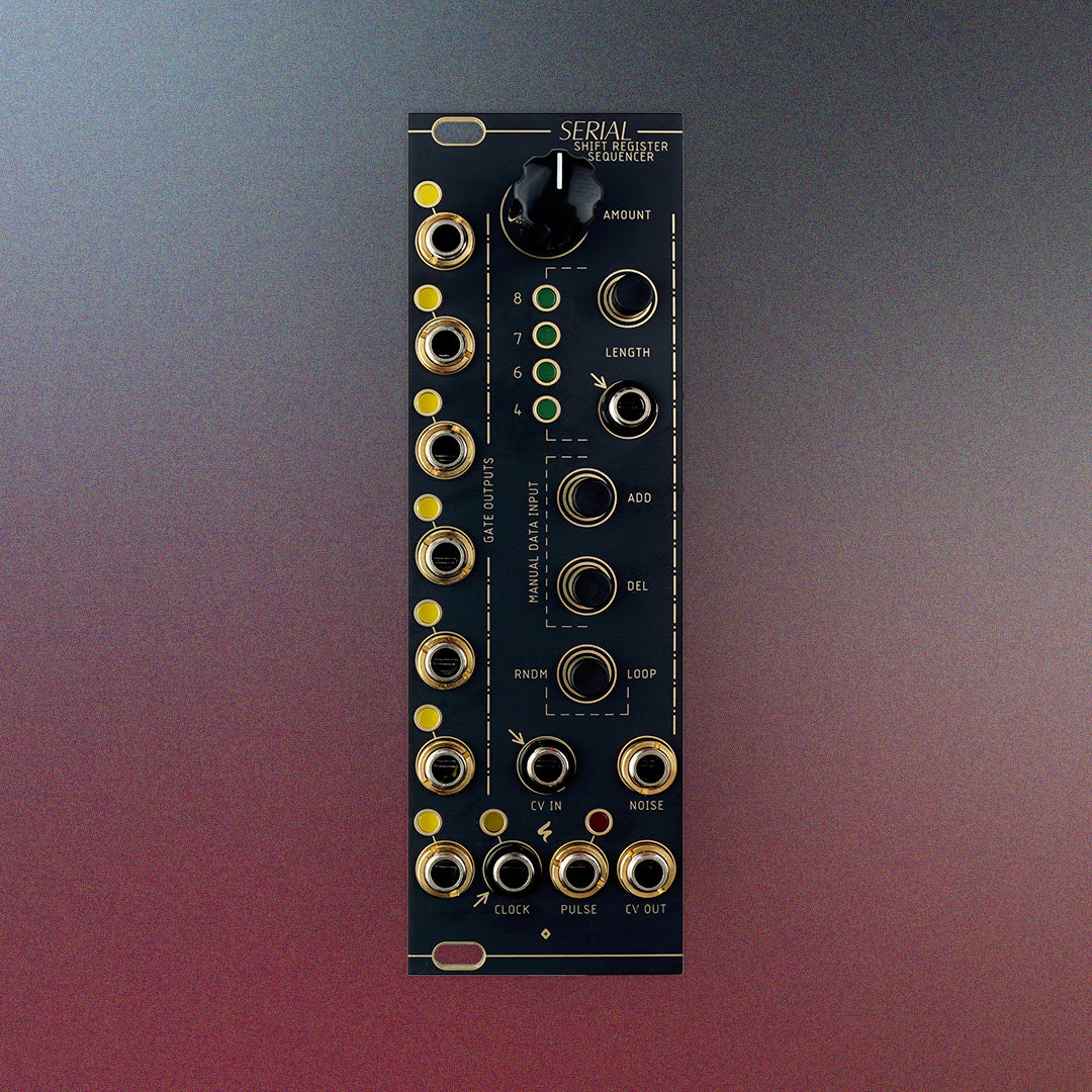 SERIAL / shift register sequencer / 8 HP
