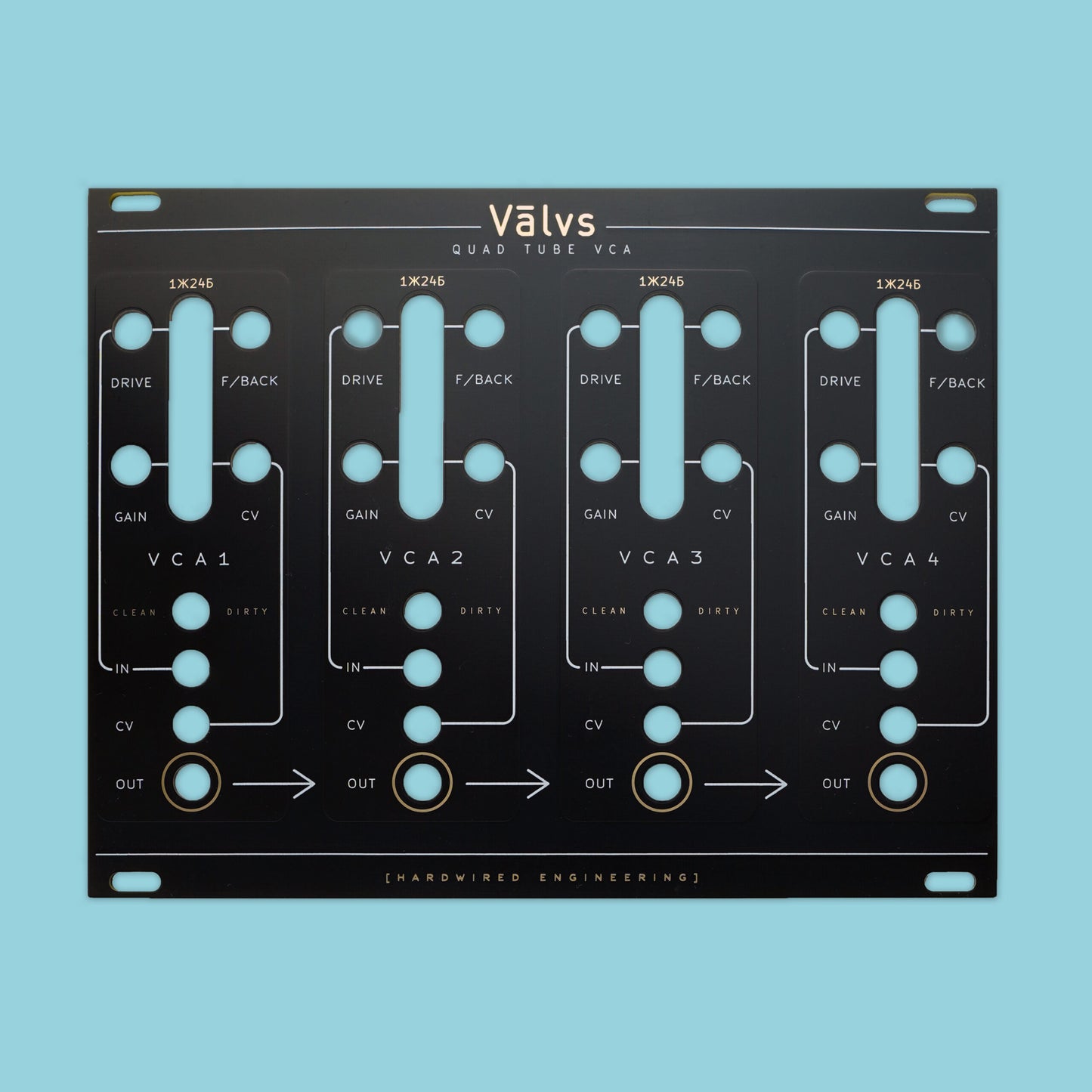 VALVS / Quad tube vca - distortion