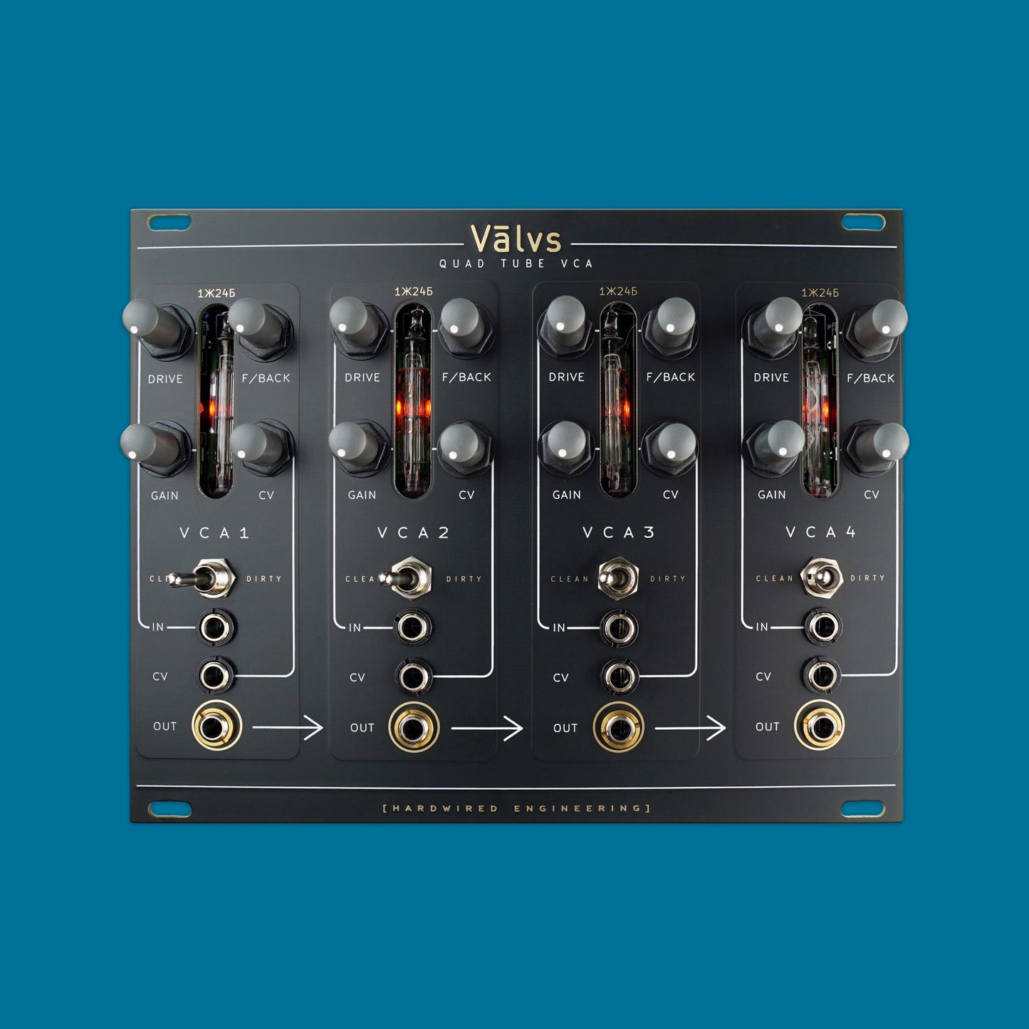VALVS / Quad tube vca - distortion