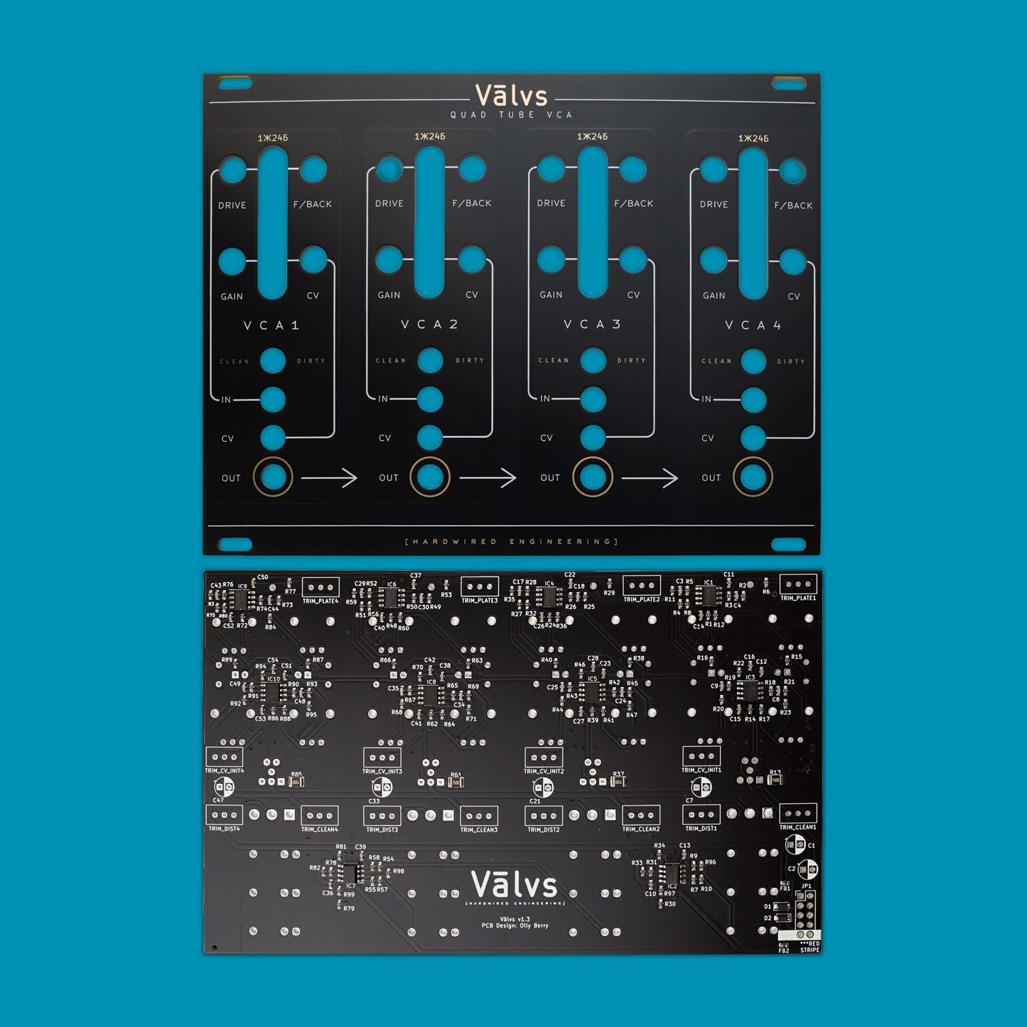 VALVS / Quad tube vca - distortion
