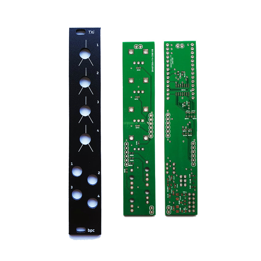 TXi (Terminal/Teletype expander 4 CV inputs with pots)