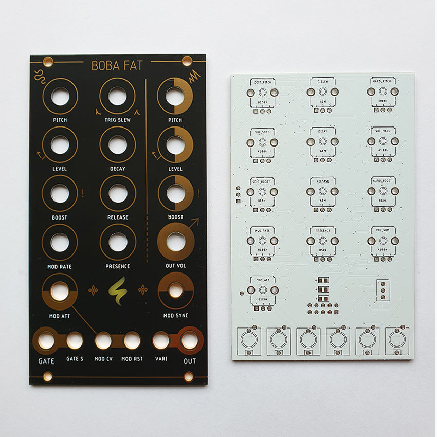 BOBA FAT / dual analog drum generator / 14 HP
