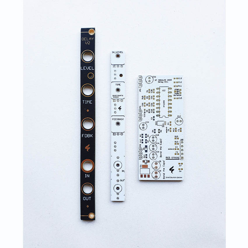 DELAY v2 / clean pt2399 delay / 2 HP