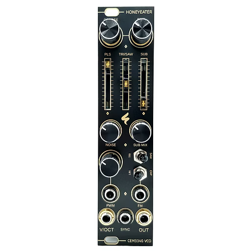 HONEYEATER V3 (cem3340 analog vco with sub-oscillators)