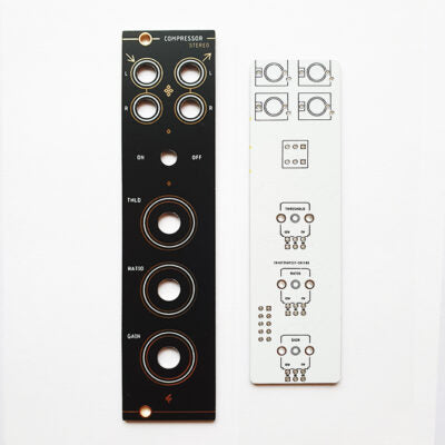STEREO COMPRESSOR / feedforward stereo compressor / 6 HP