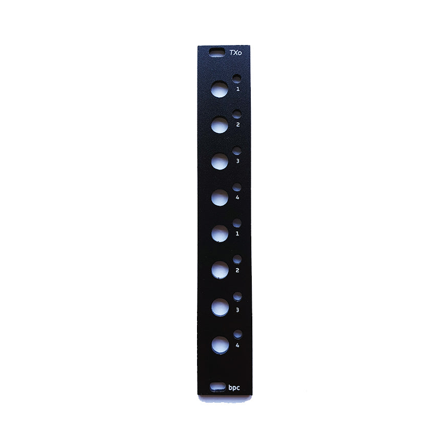 TXO (Terminal/Teletype expander: 4 triggers & 4 CV outputs)