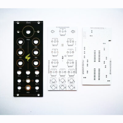 ST Modular – Iñaki – Delay, Pan, Crossfade, etc – 10hp pcb & FR4 panel ...