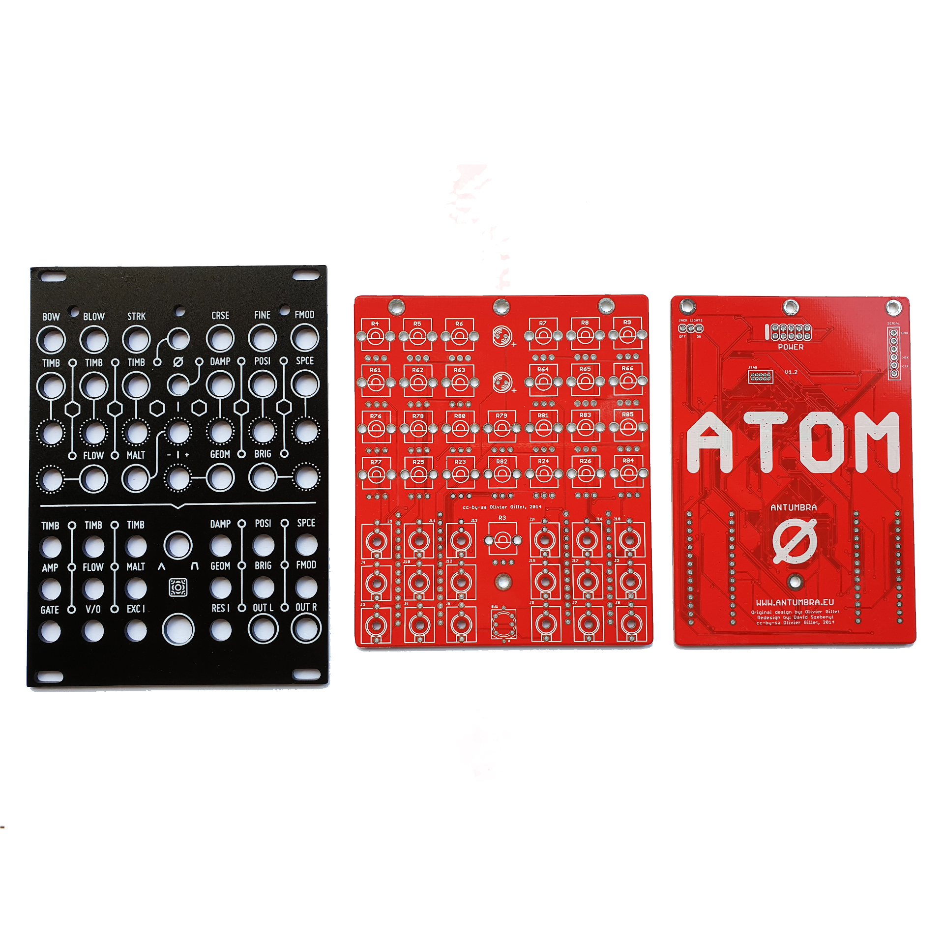 FULL KIT (SMD pre soldered) – ANTUMBRA – ATOM v1.2 (mini Elements