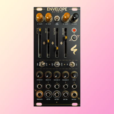 FULL KIT – ST Modular – ADSR (SMD pre-soldered) – 4hp – Pusherman